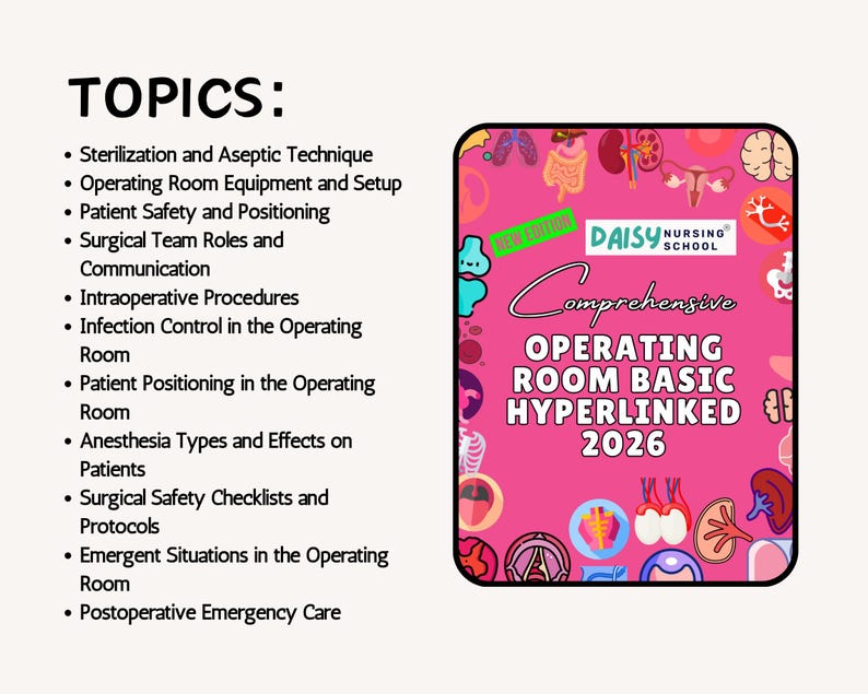 Operating Room Basics Bundle