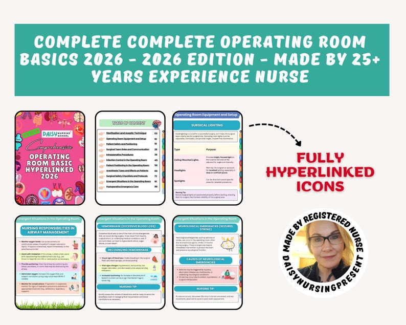 Operating Room Basics Bundle